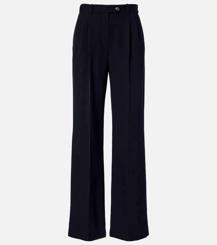 the row virgil wool gabardine wide