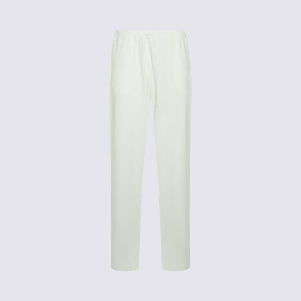 the row white cotton kohana pant