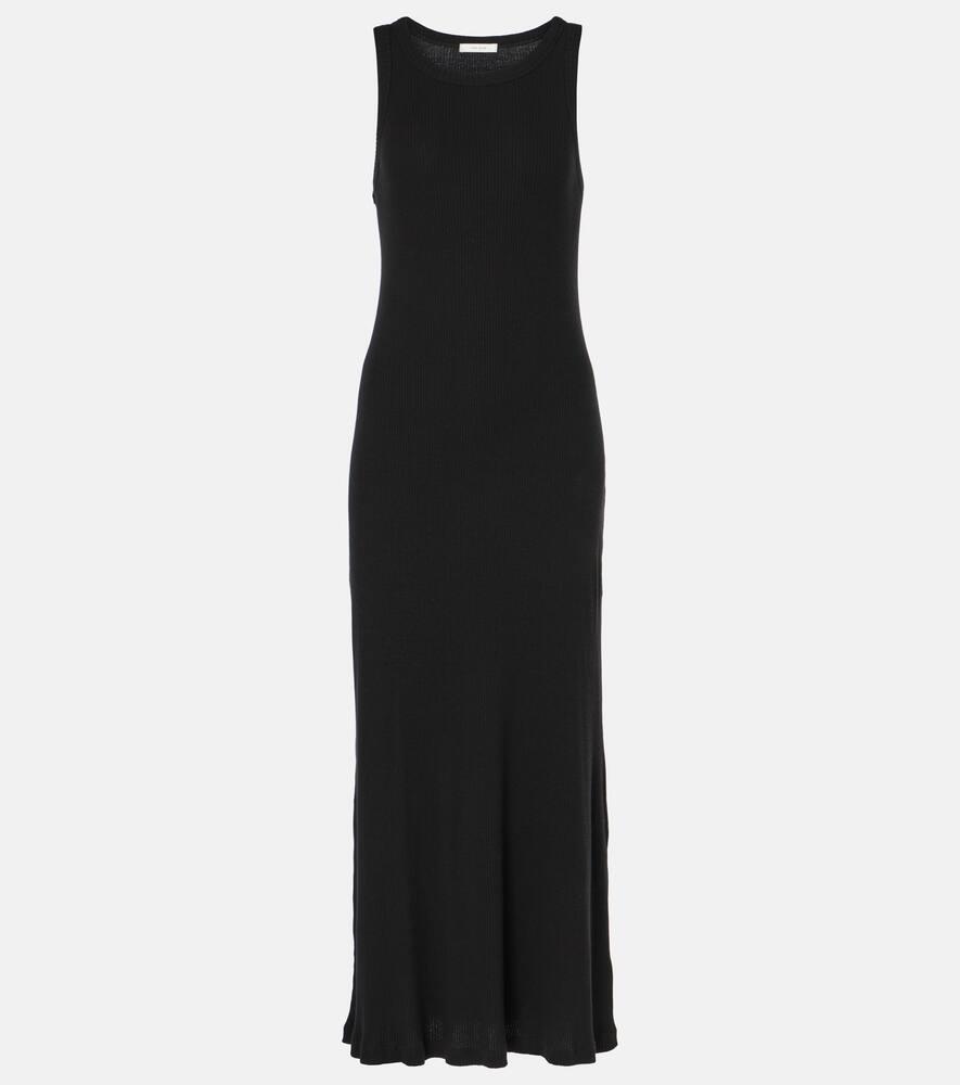 the row yule cotton midi dress