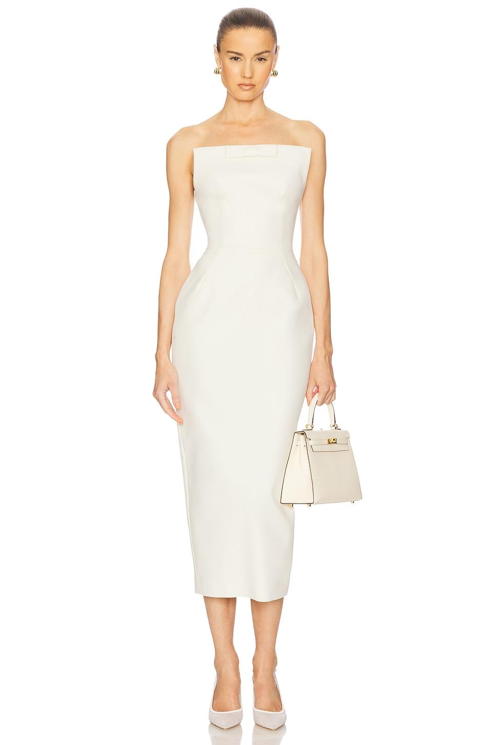 the s curve dress with bow