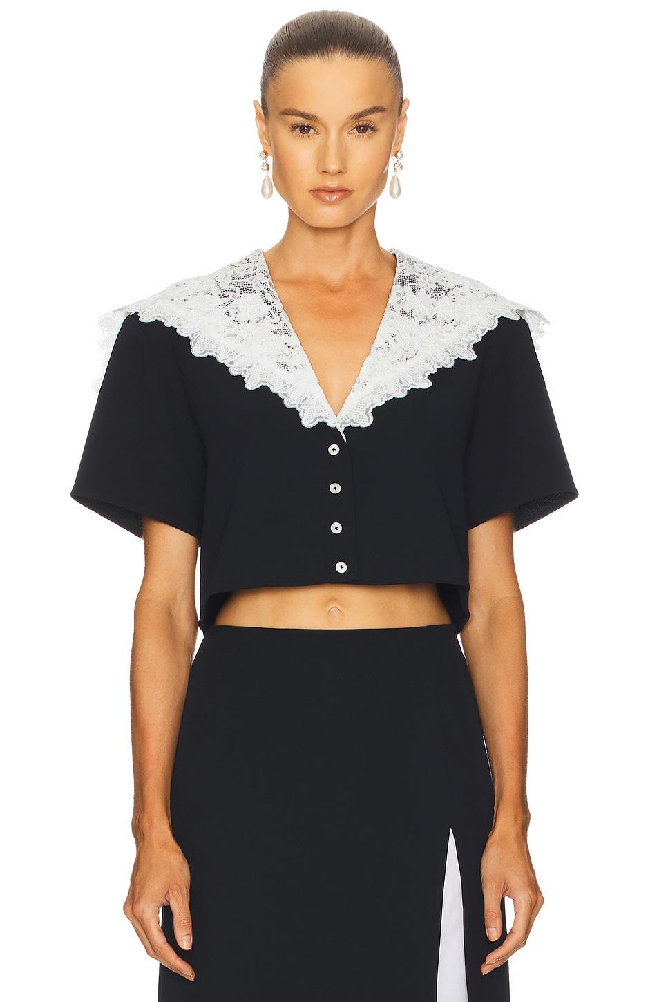 the sailor shirt with lace collar