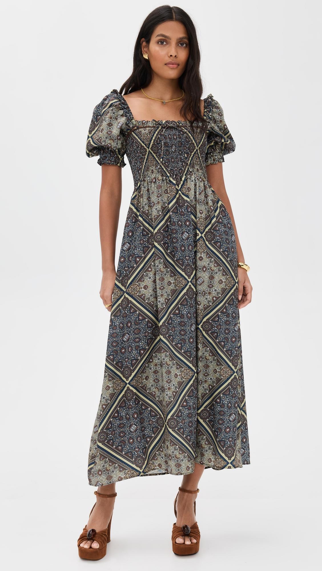 the scarlett midi nap dress