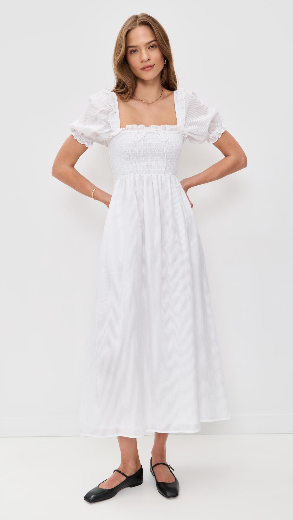 the scarlett midi nap dress