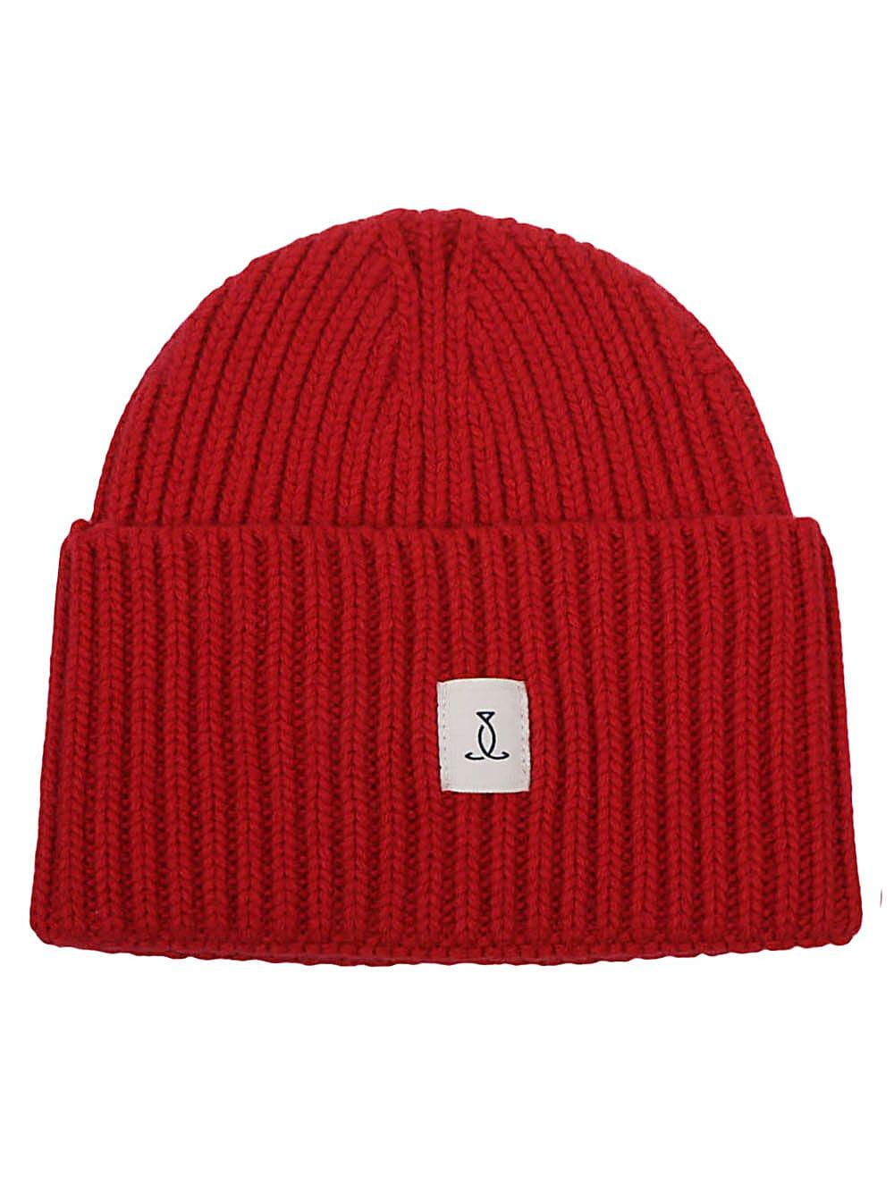 the seafarer logo wool beanie