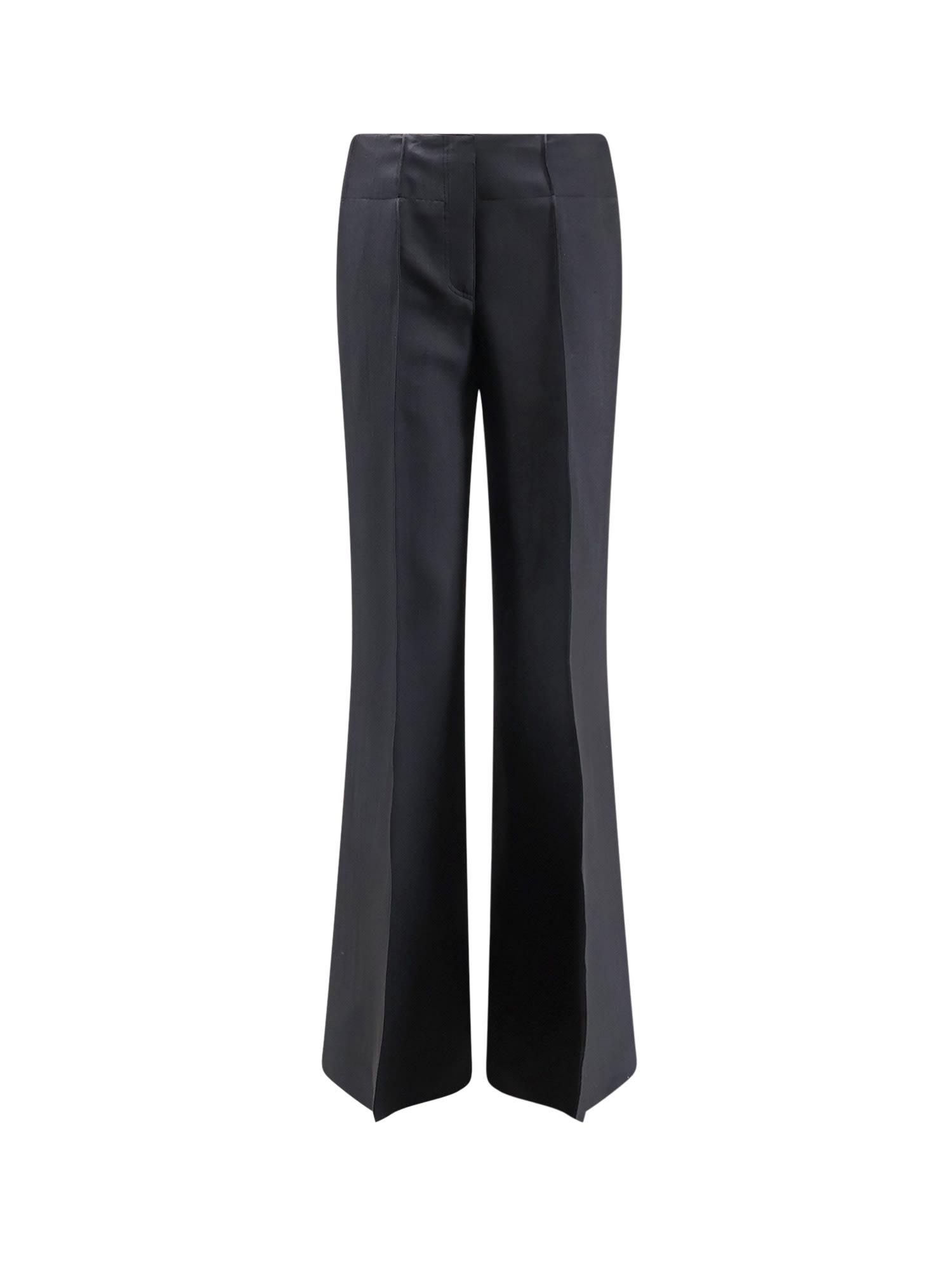 the seafarer nancy virgin wool and silk trousers