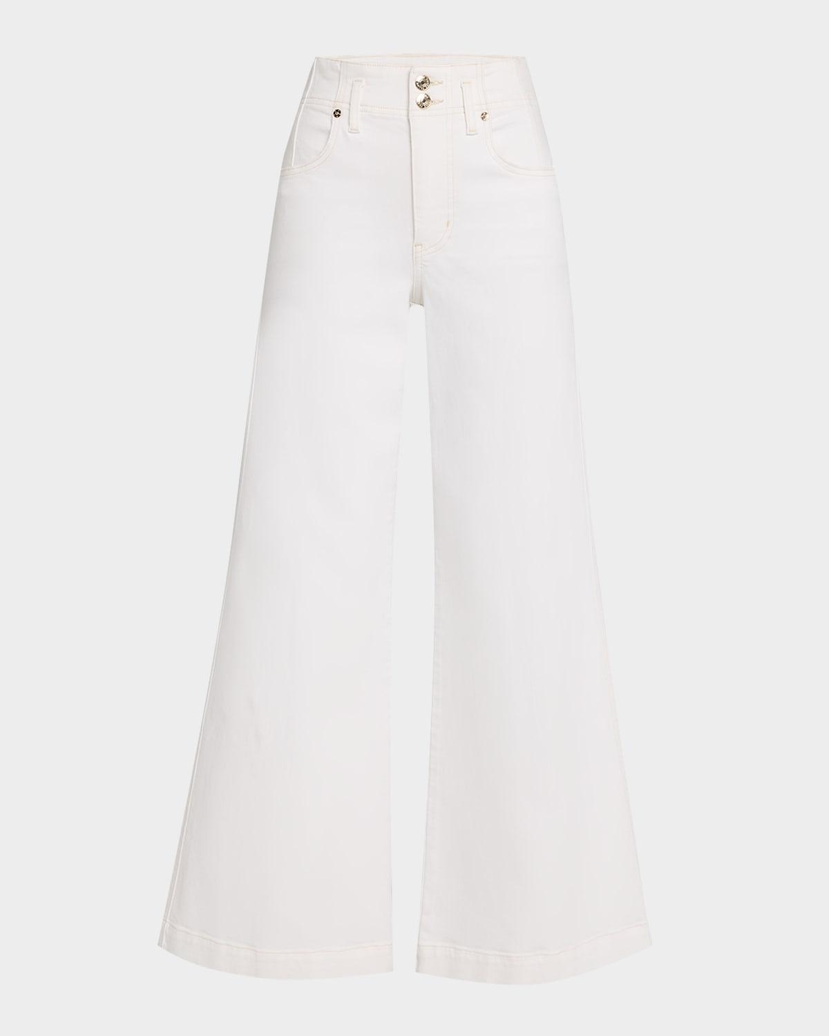 the seamed wide trouser jeans