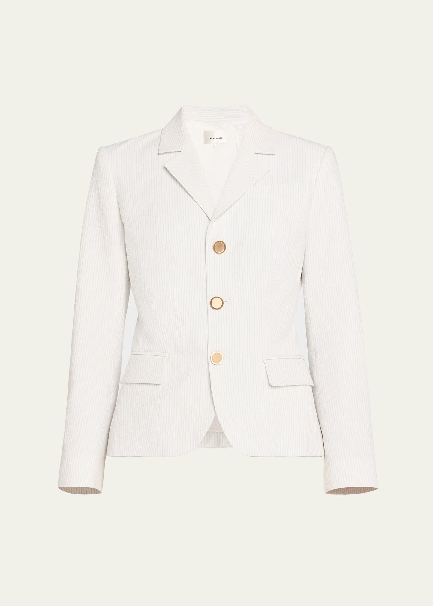 the seersucker smart blazer