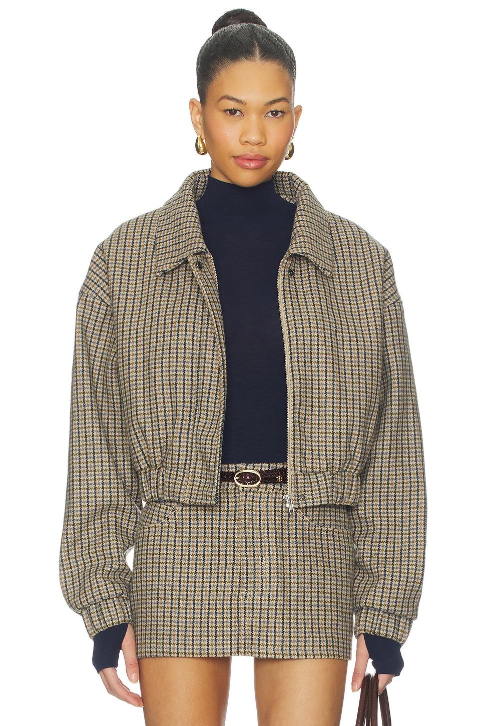 the selene check jacket