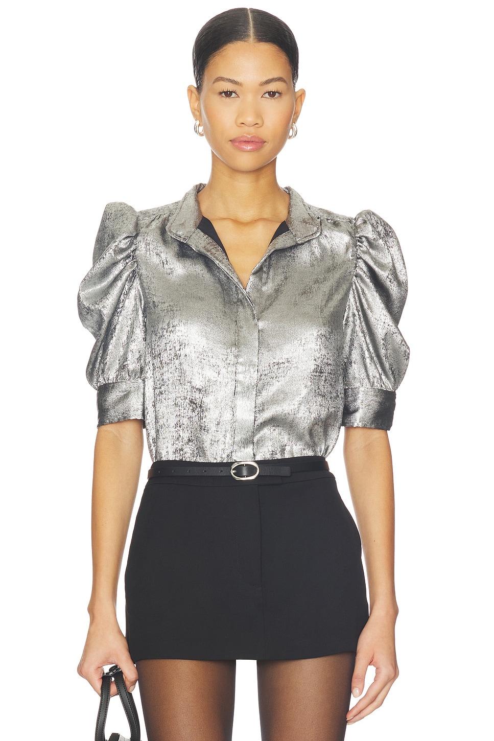 the shiny gillian blouse