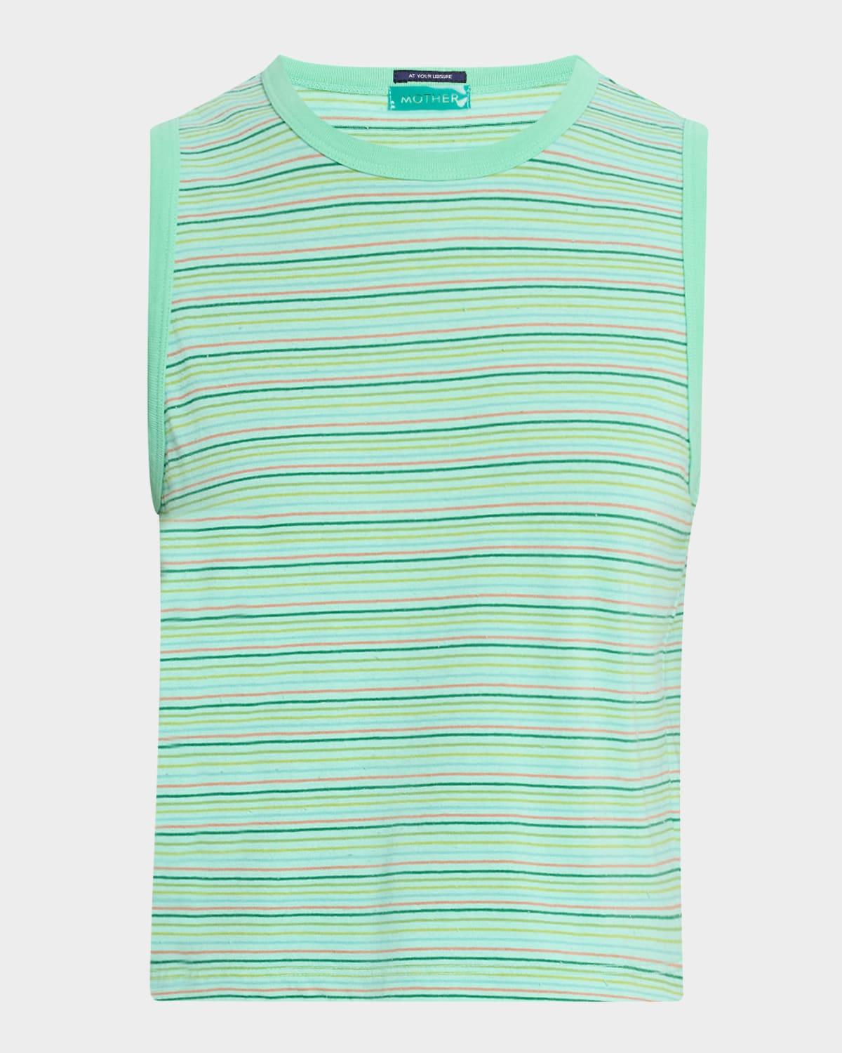 the silent type binding muscle tee