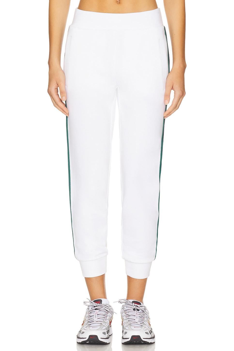 the slim stripe cuff pant 25"