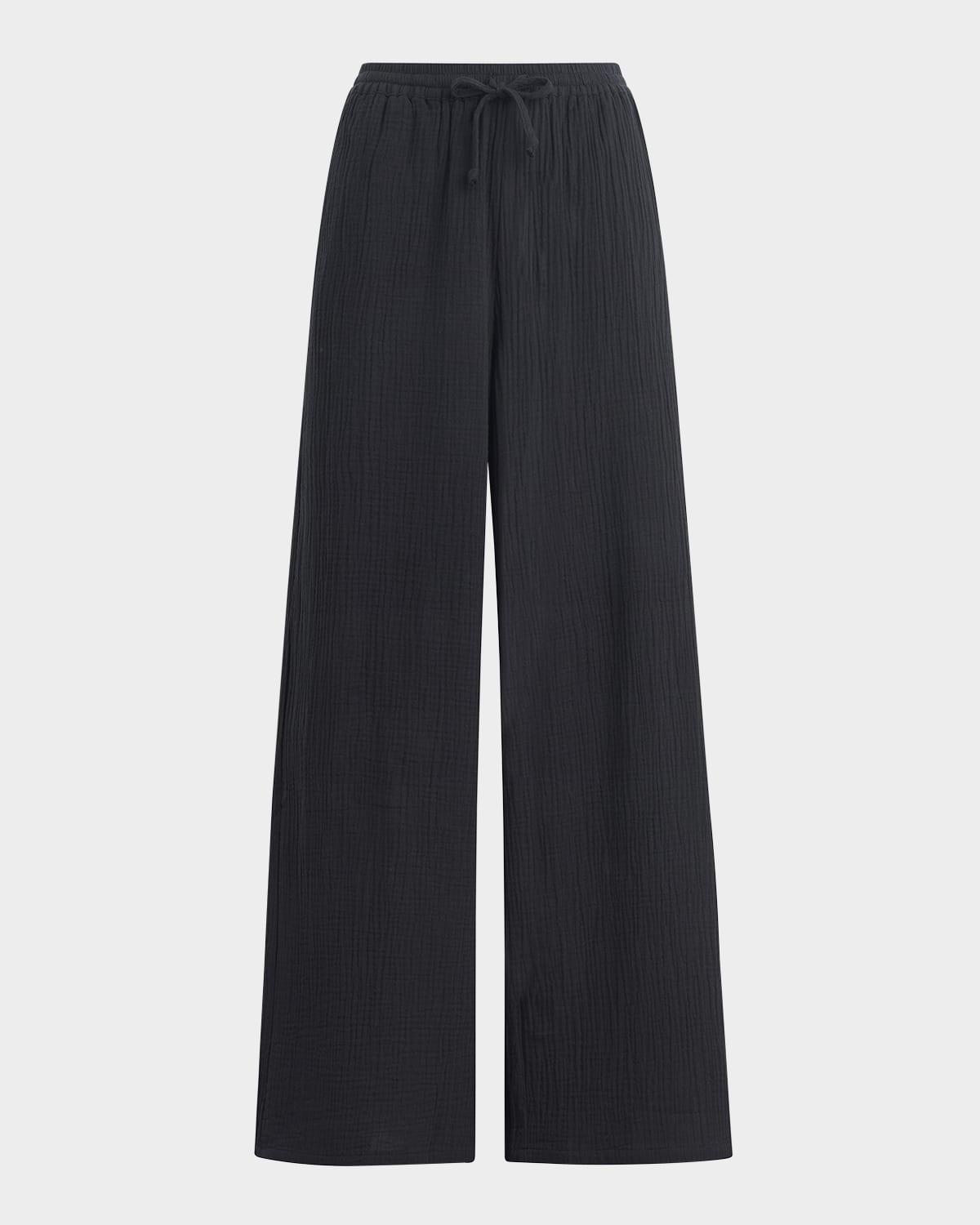 the slip it on gauze pants