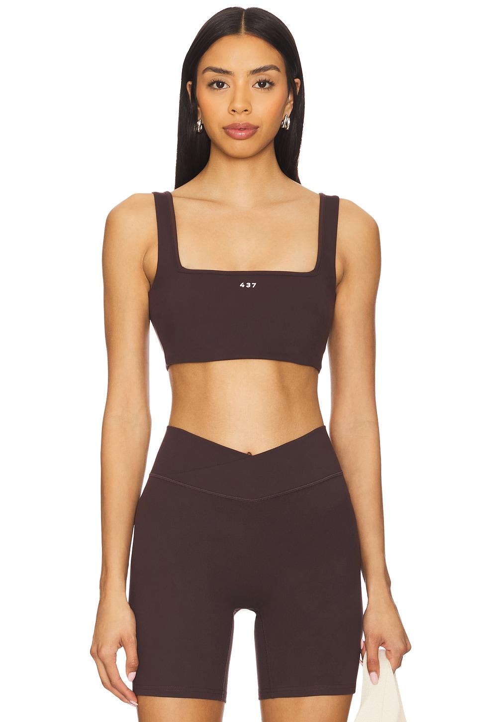 the square sports bra