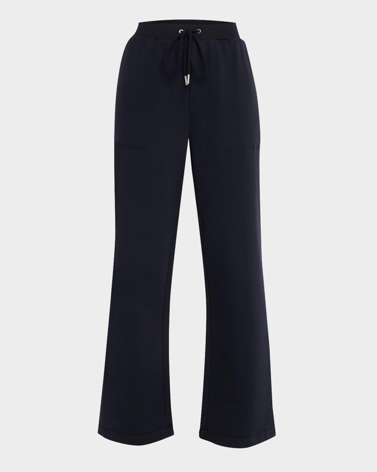the straight-leg sweatpants