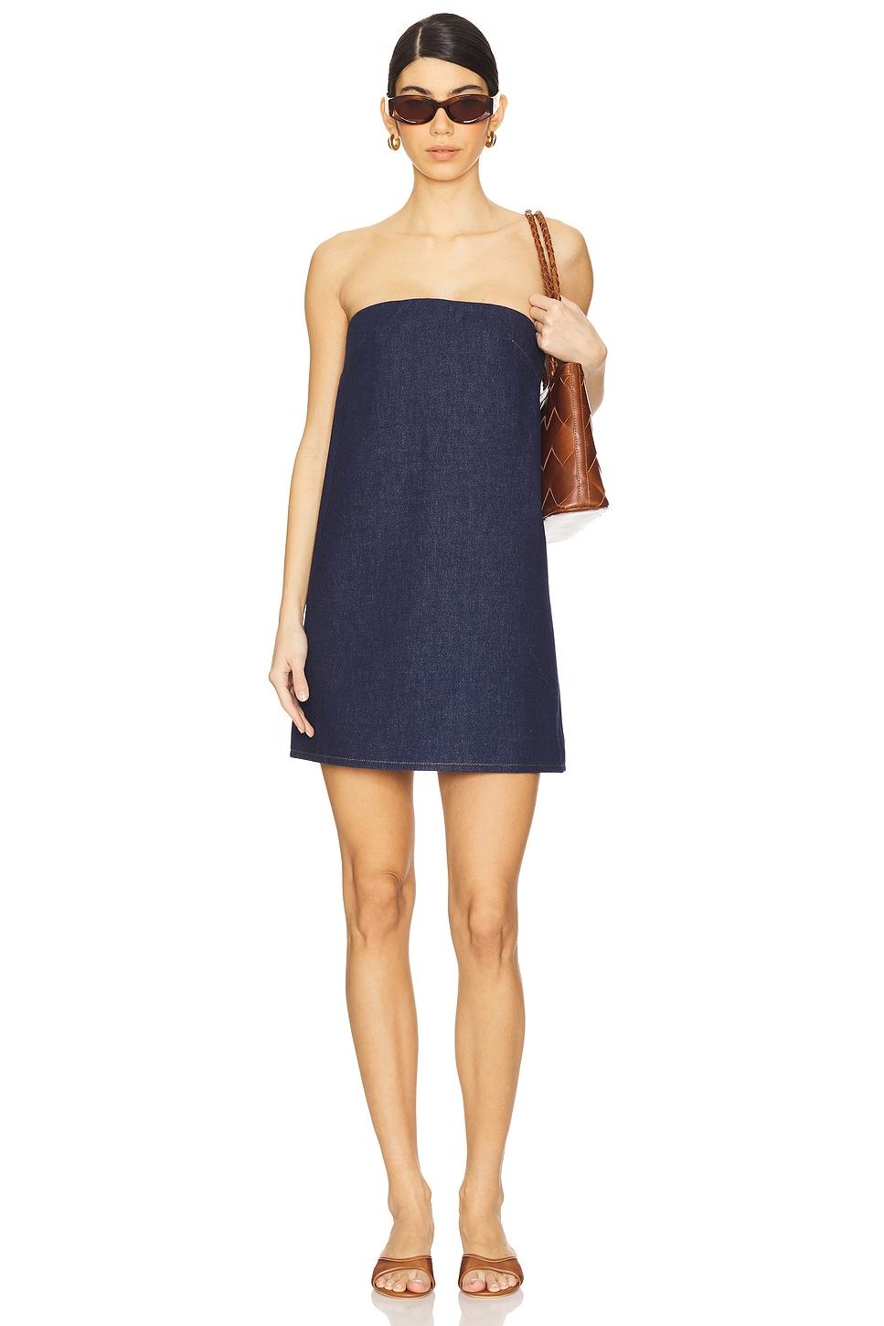 the strapless mini dress