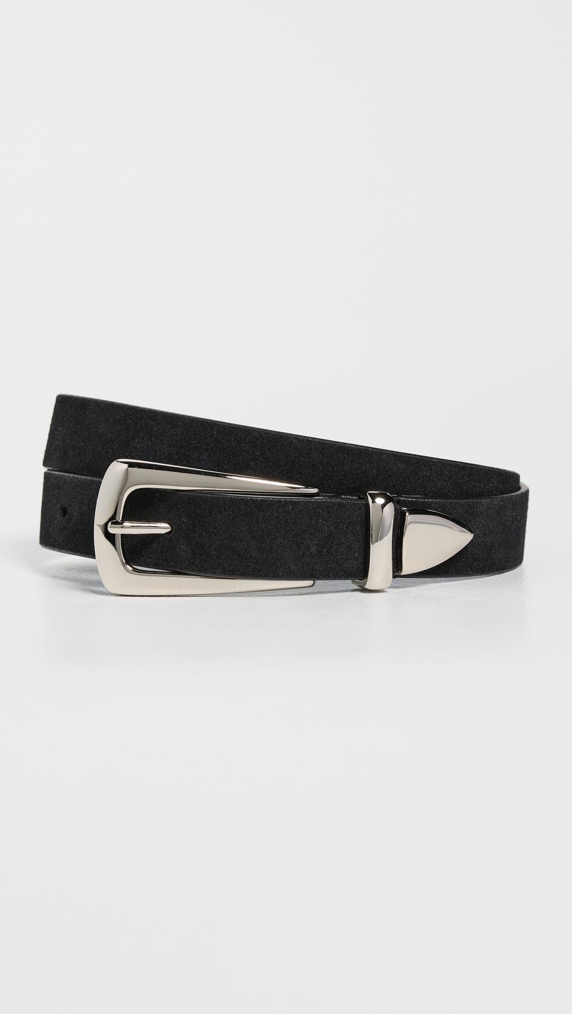the suede statement belt