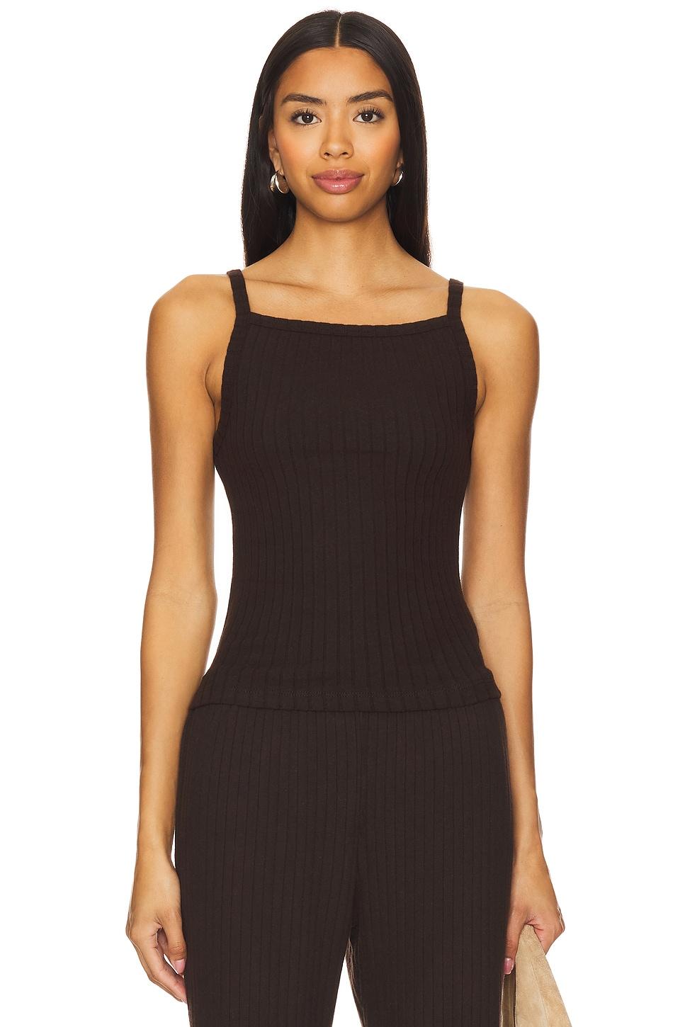 the sweater rib spaghetti tank