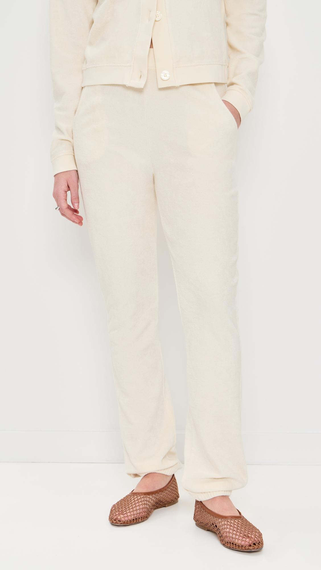 the terry sweatpants