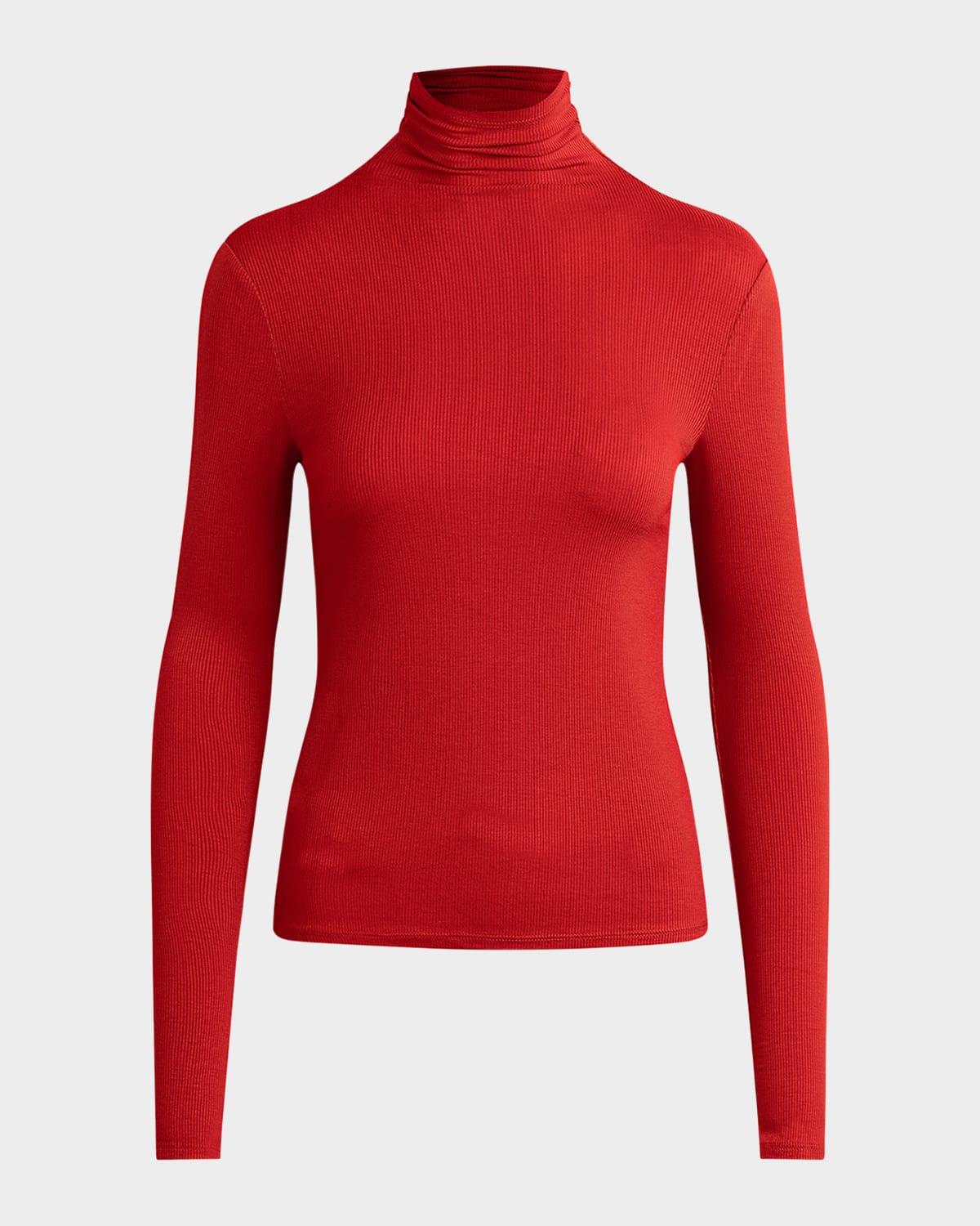the tony knit turtleneck top