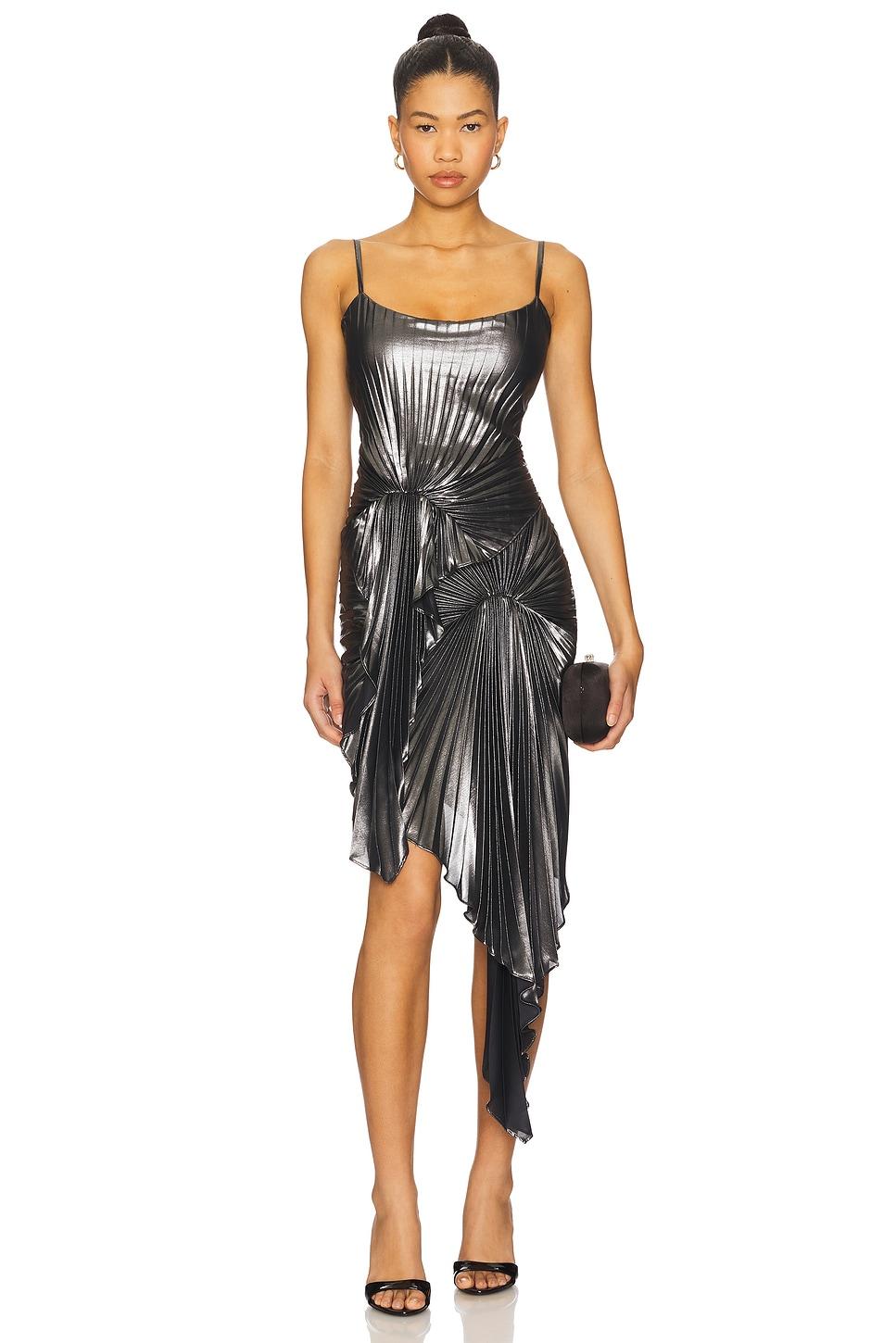 the torrent metallic dress