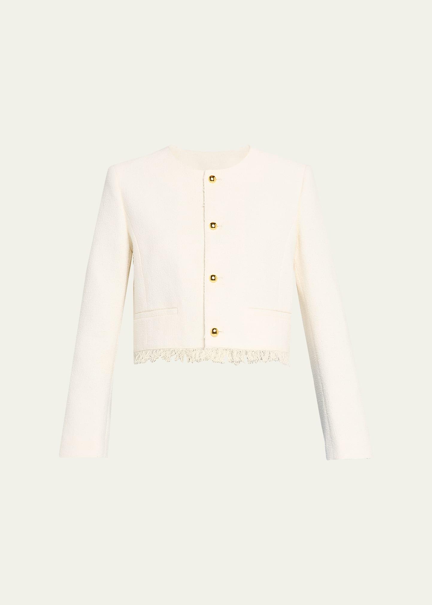 the tweed fringe jacket