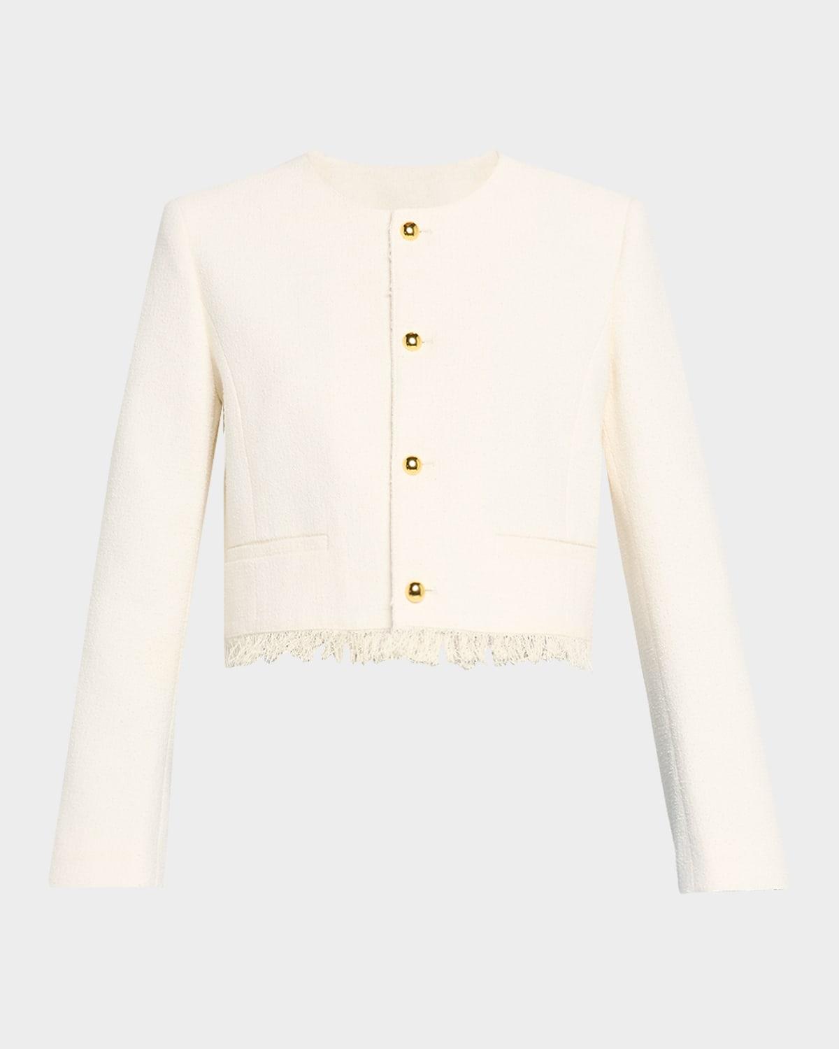 the tweed fringe jacket