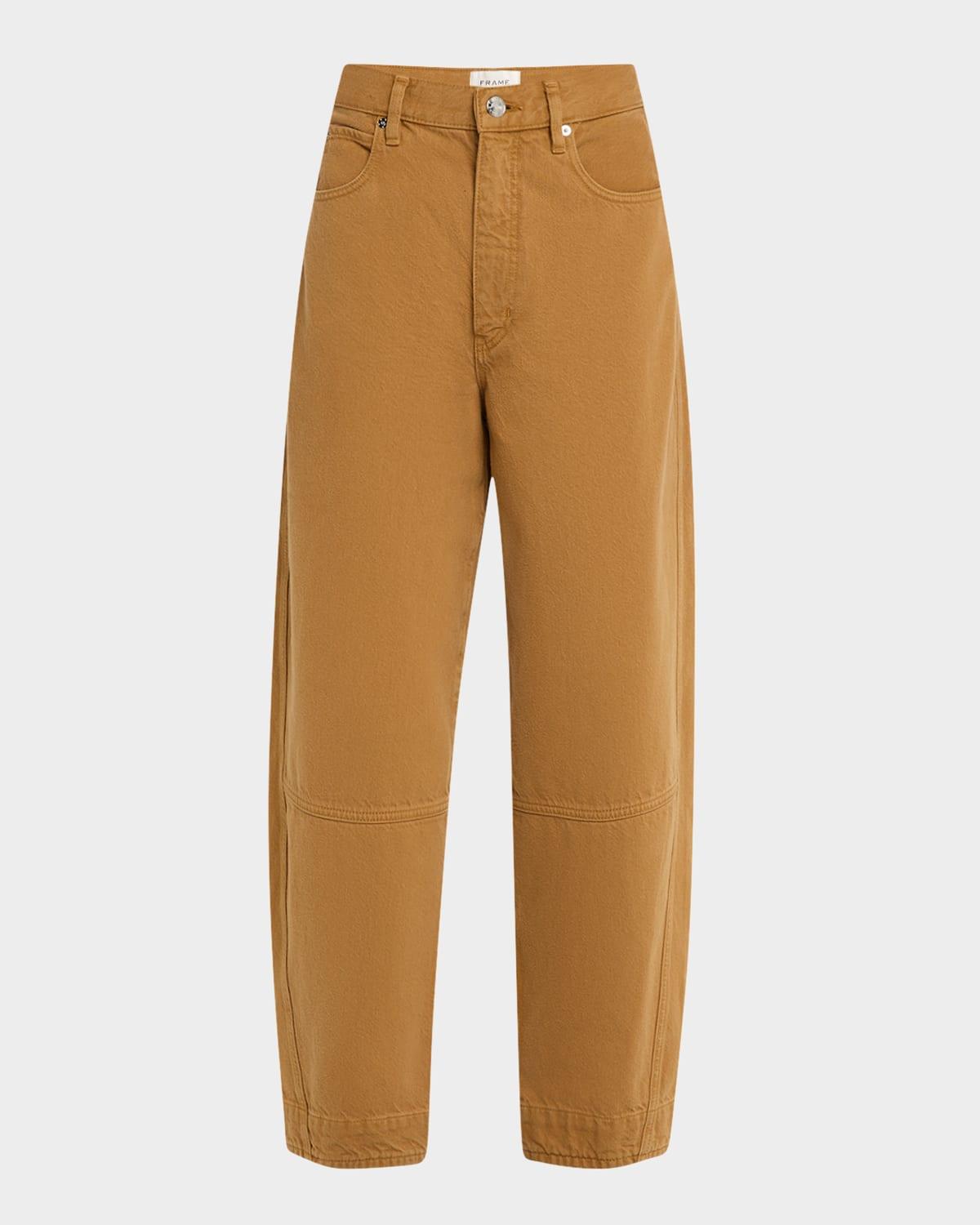 the twisted barrel jeans