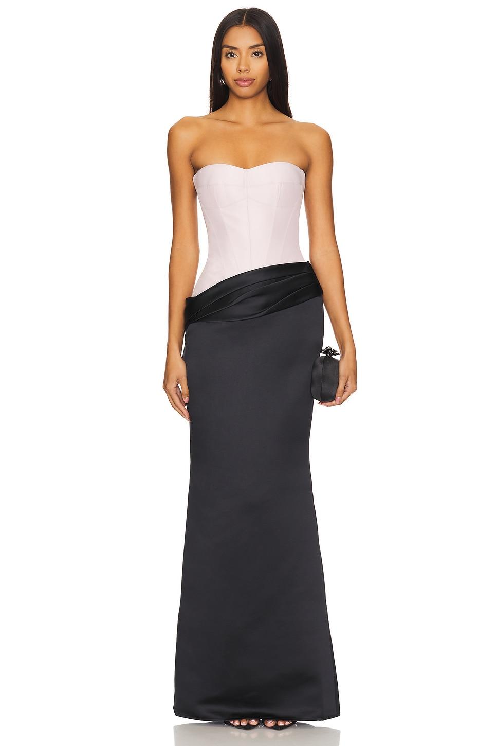 the two-tone undressed gown