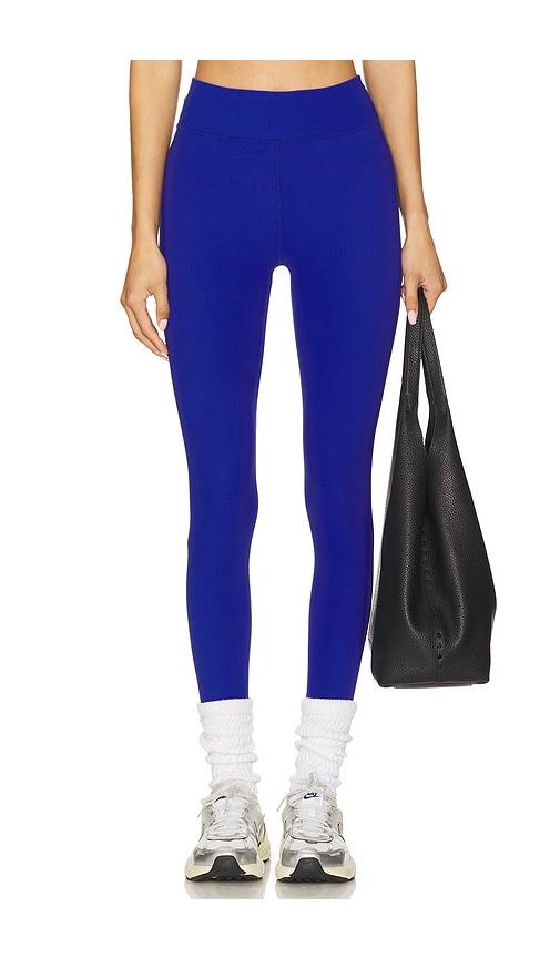 the upside carnaby 25in pant in blue.