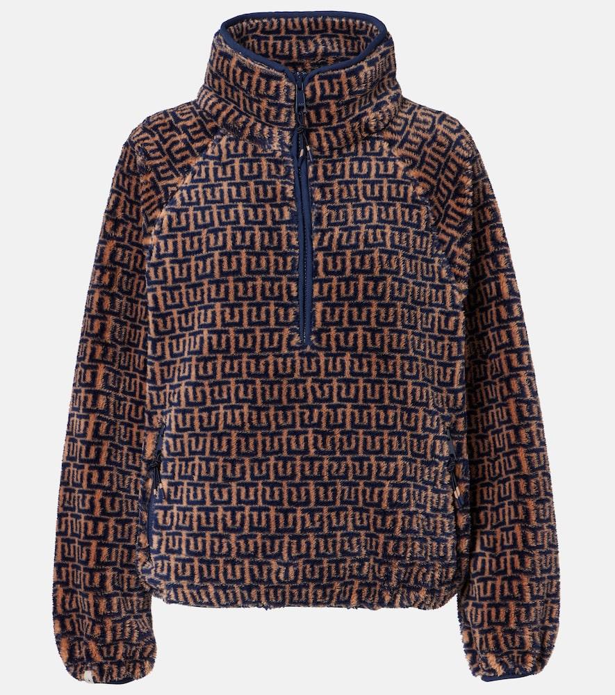 the upside castilla harlow fleece half