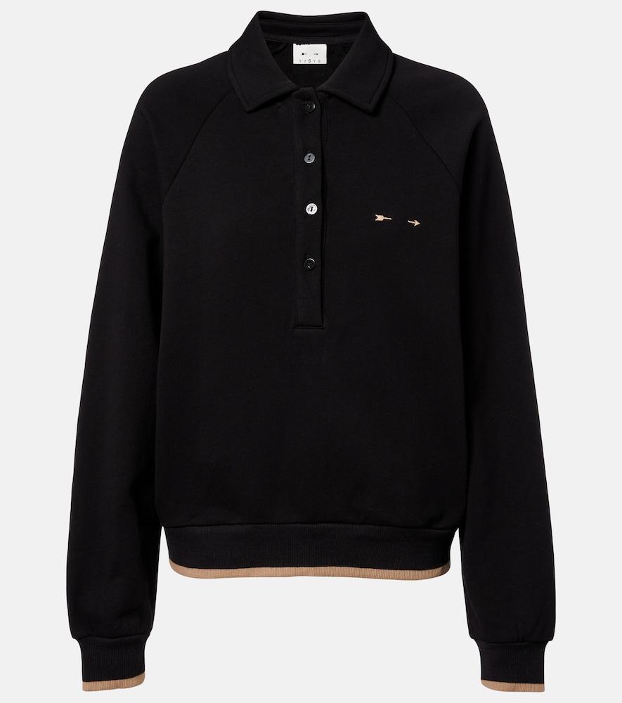 the upside collared elle cotton polo shirt