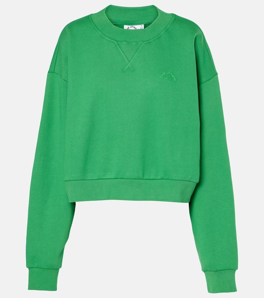 the upside drifter dominique cotton fleece sweatshirt