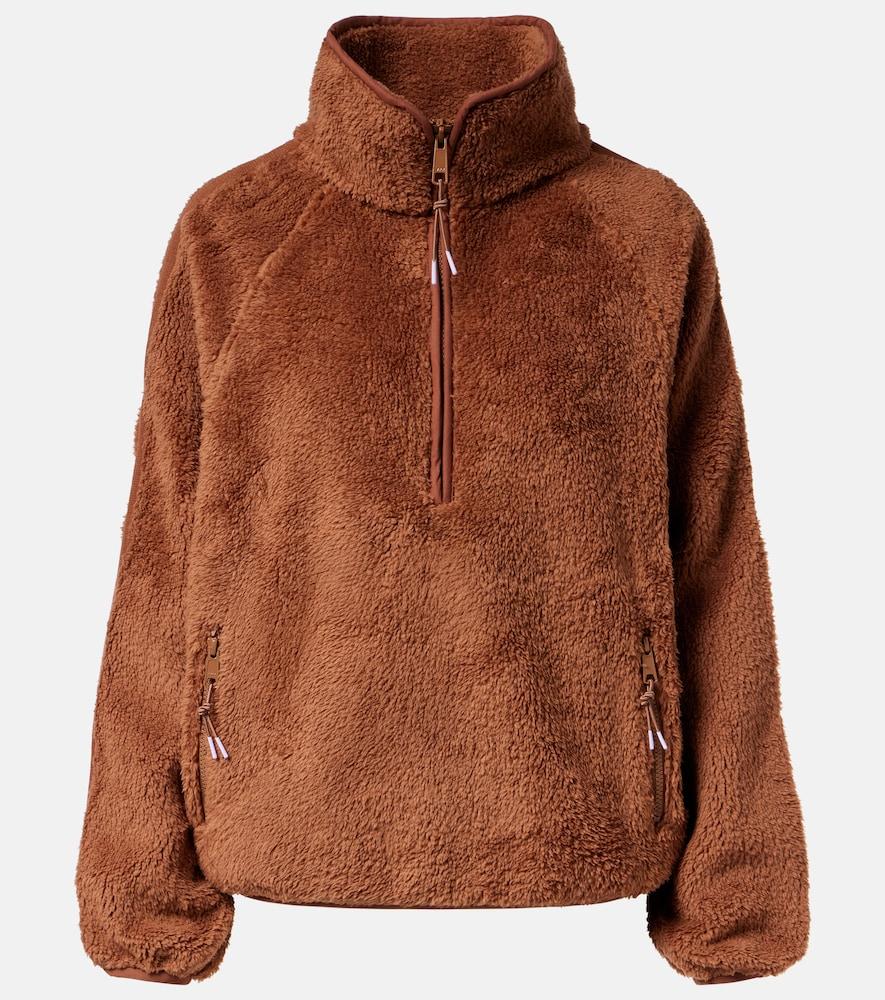 the upside harlow fleece half