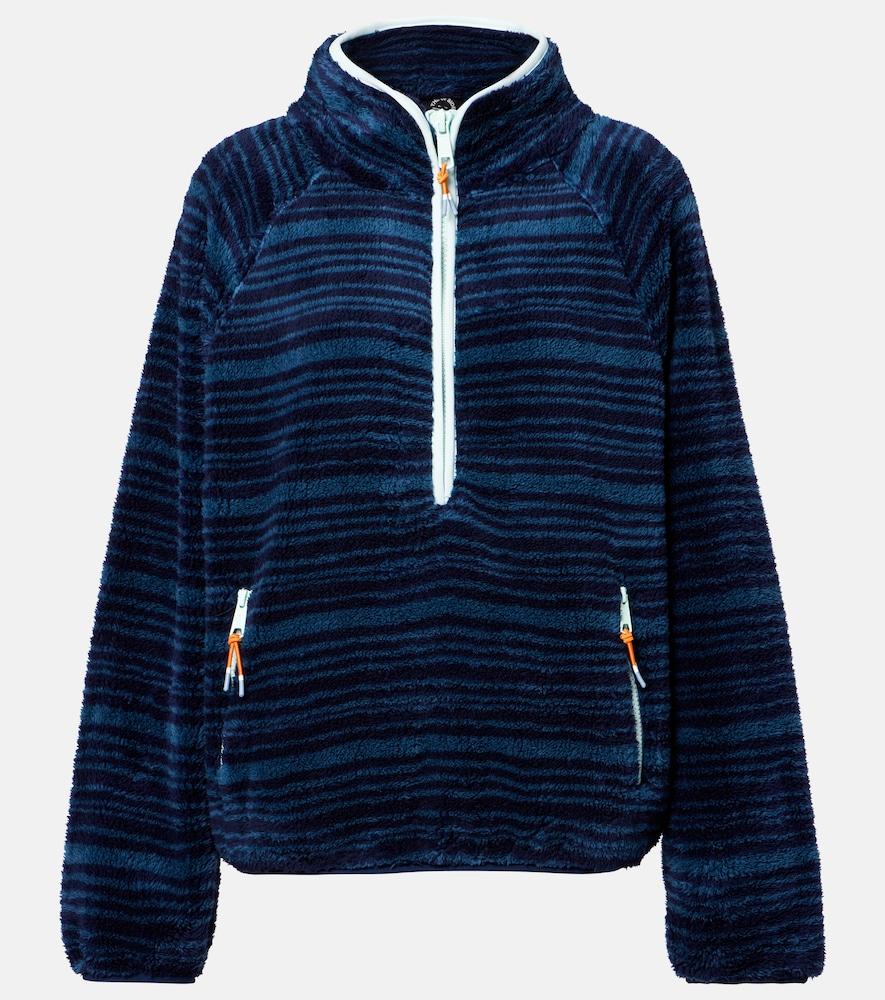 the upside harlow fleece half