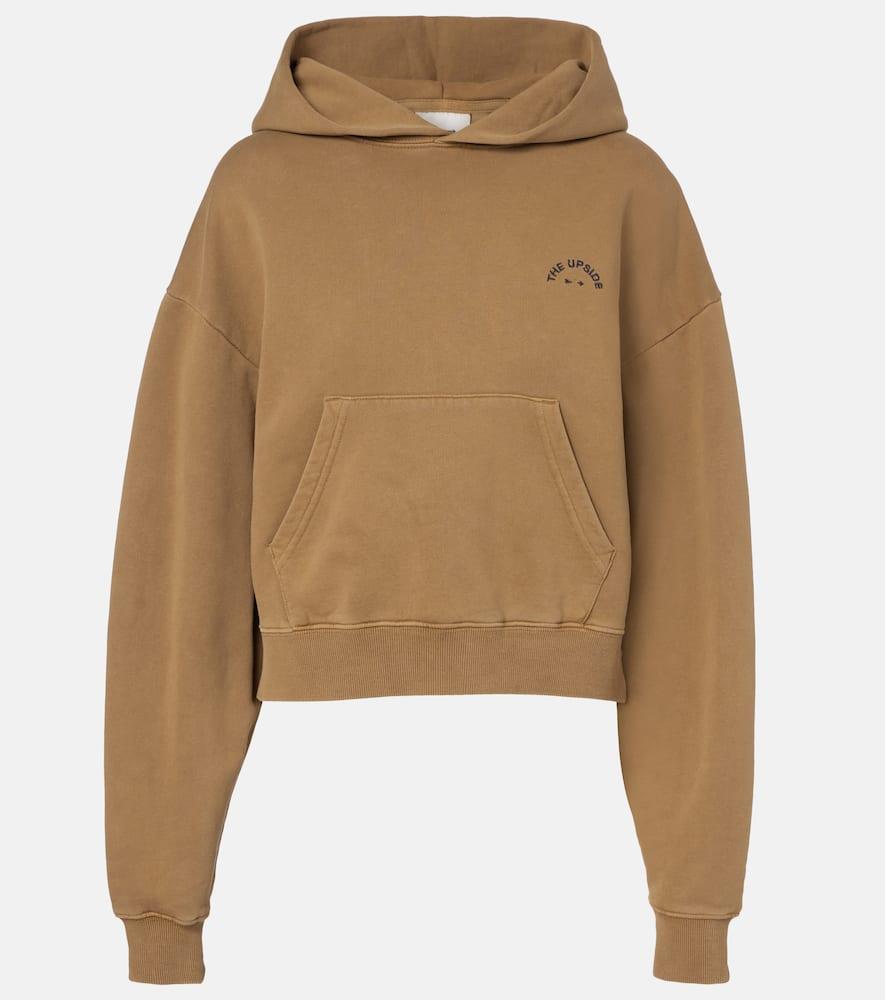 the upside kalo delphi cotton fleece hoodie