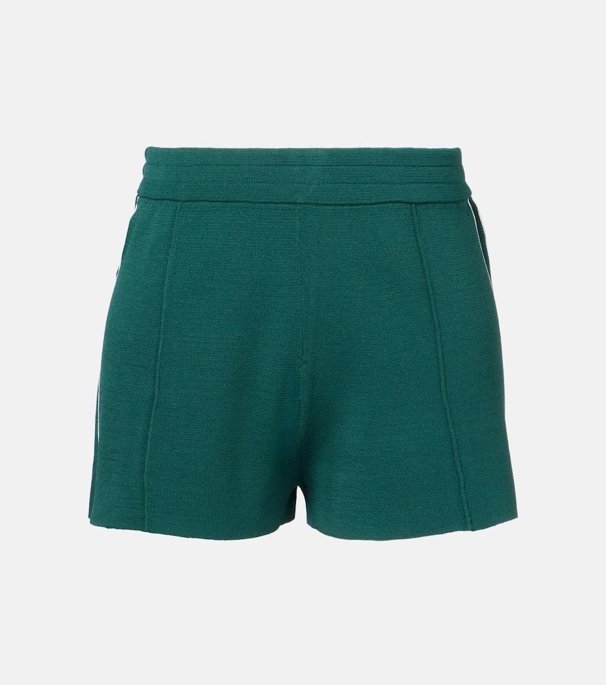 the upside les border evert knitted shorts