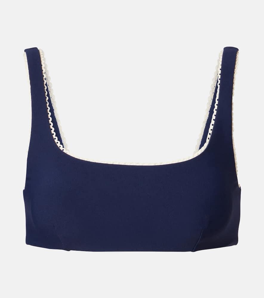 the upside maison scalloped sports bra