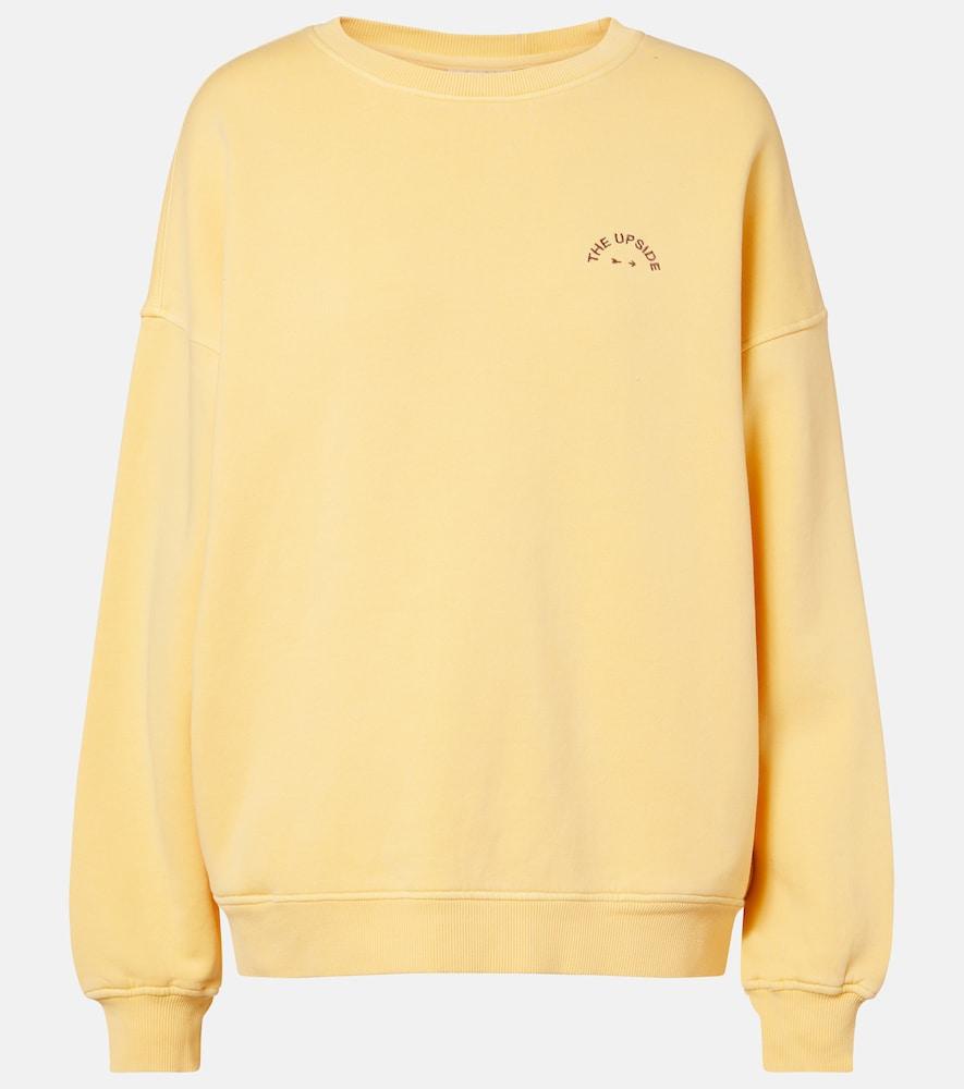 the upside paradise coolum cotton jersey sweatshirt