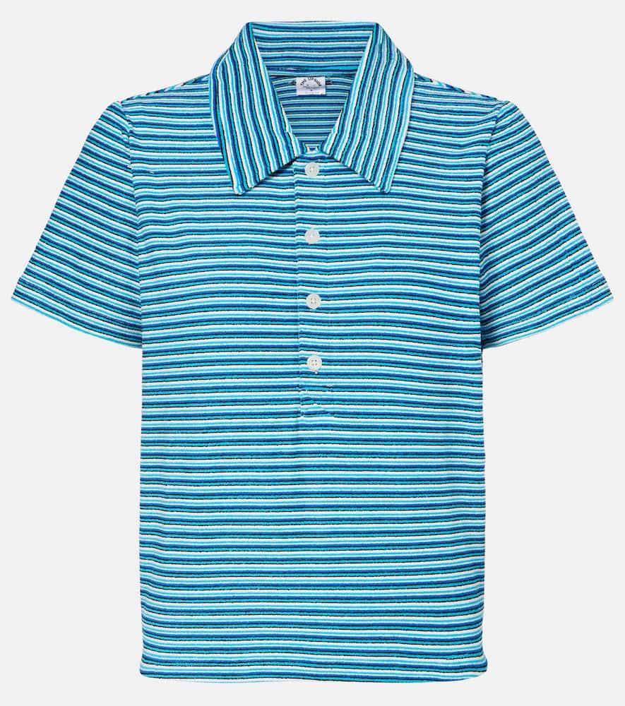 the upside rio lilou striped polo shirt