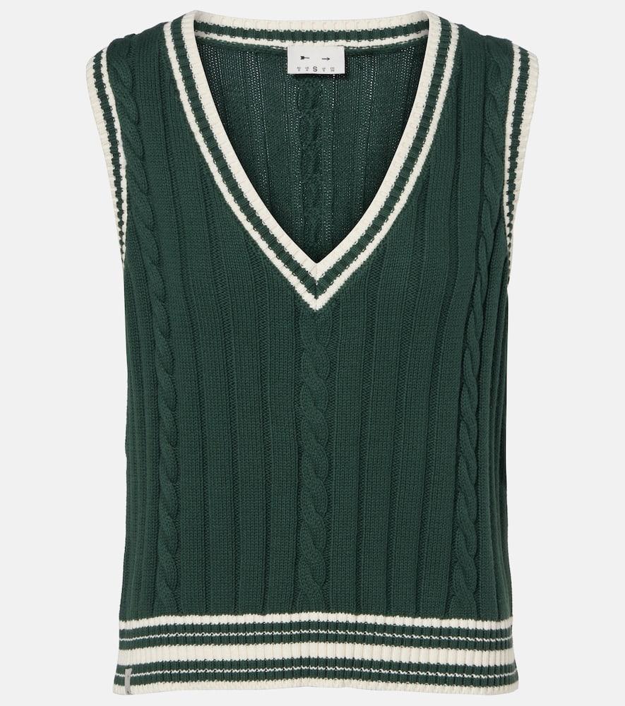 the upside santa fe julia cotton sweater vest