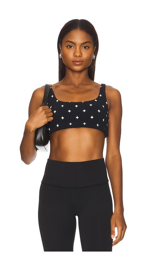 the upside satellite bridie sports bra in black.