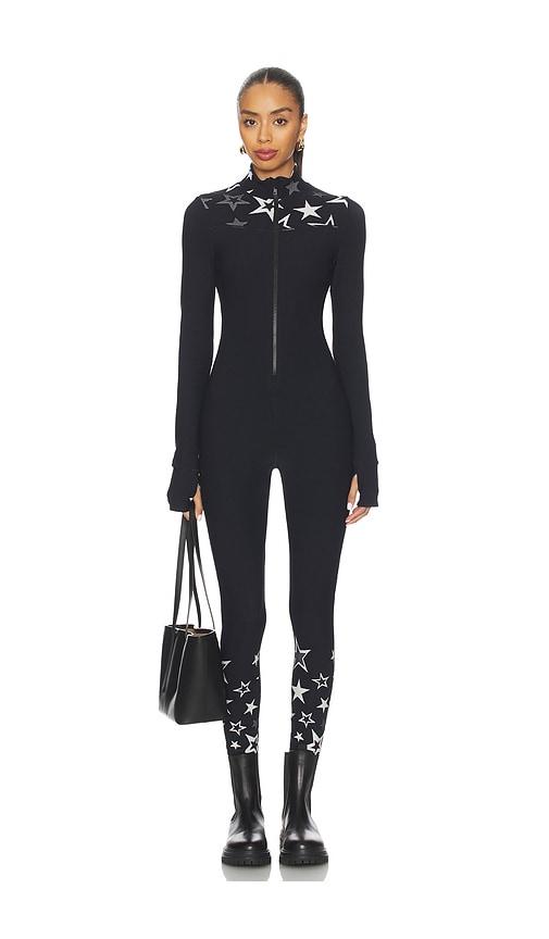 the upside superstar nova jumpsuit in black.