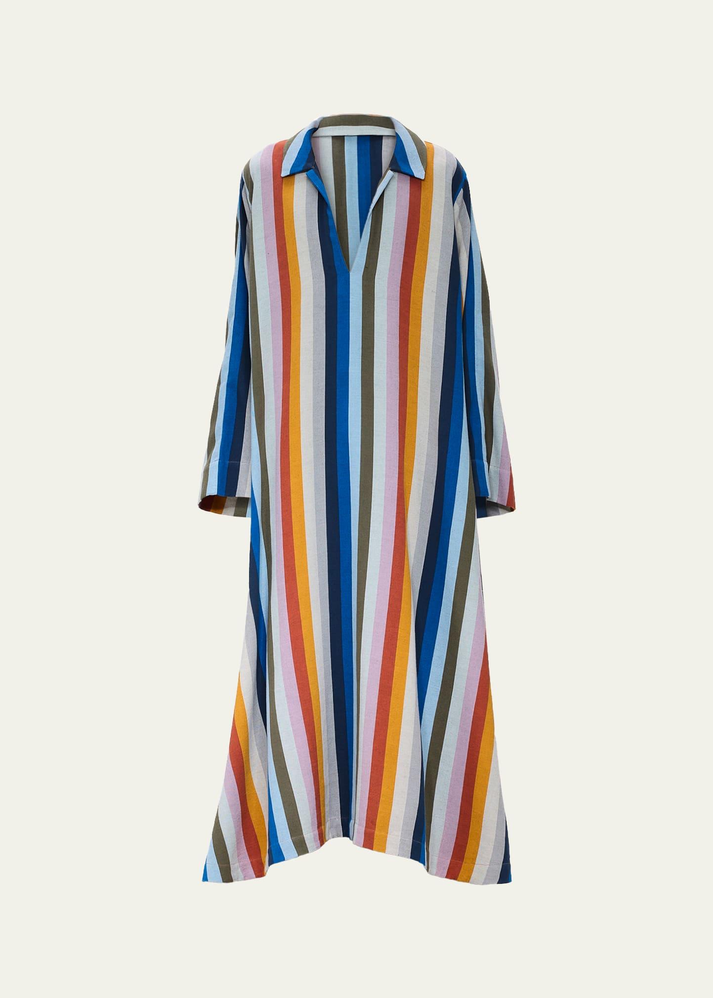 the v-neck kaftan