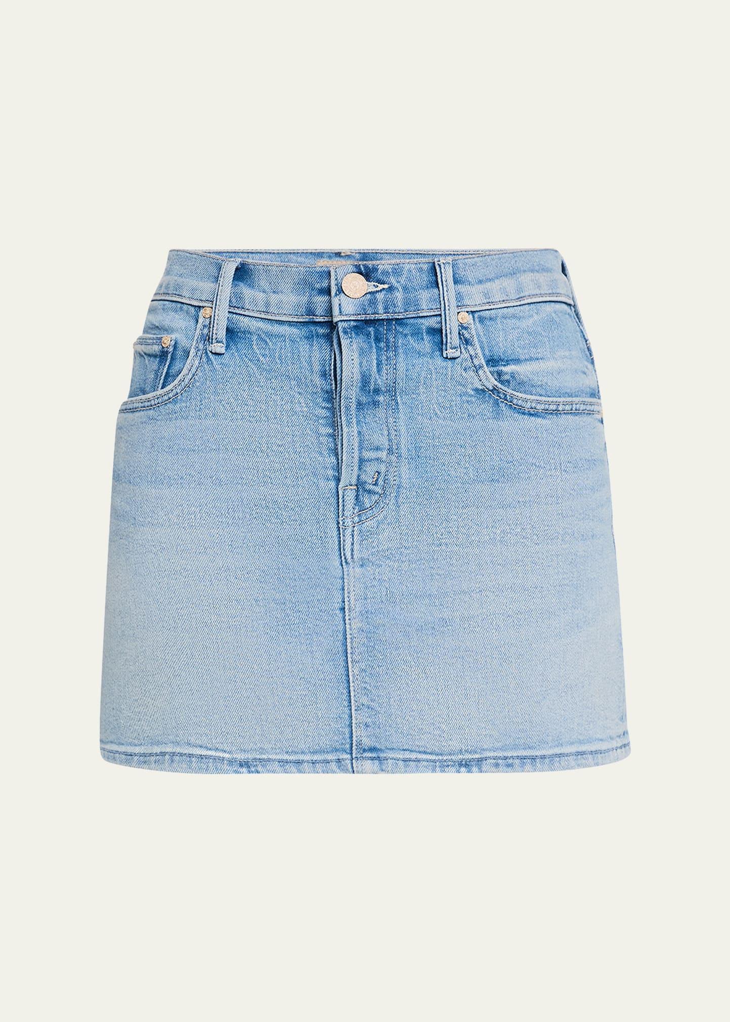 the vagabond denim mini skirt
