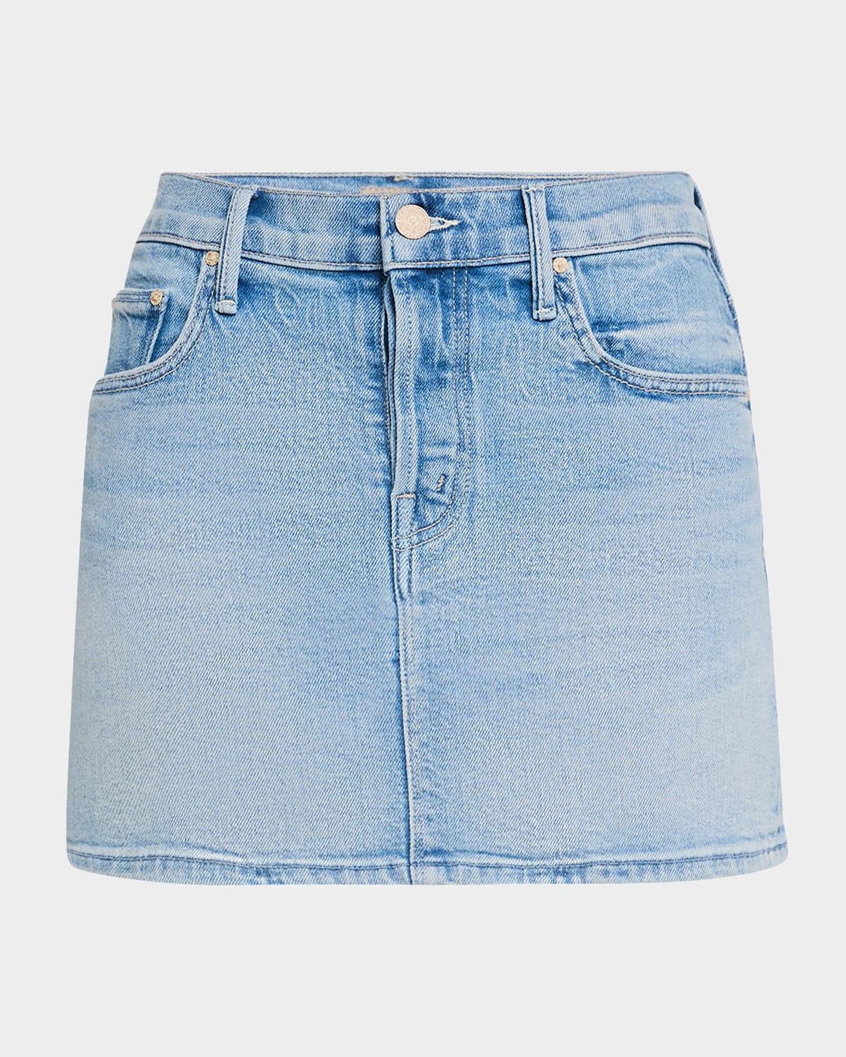 the vagabond denim mini skirt