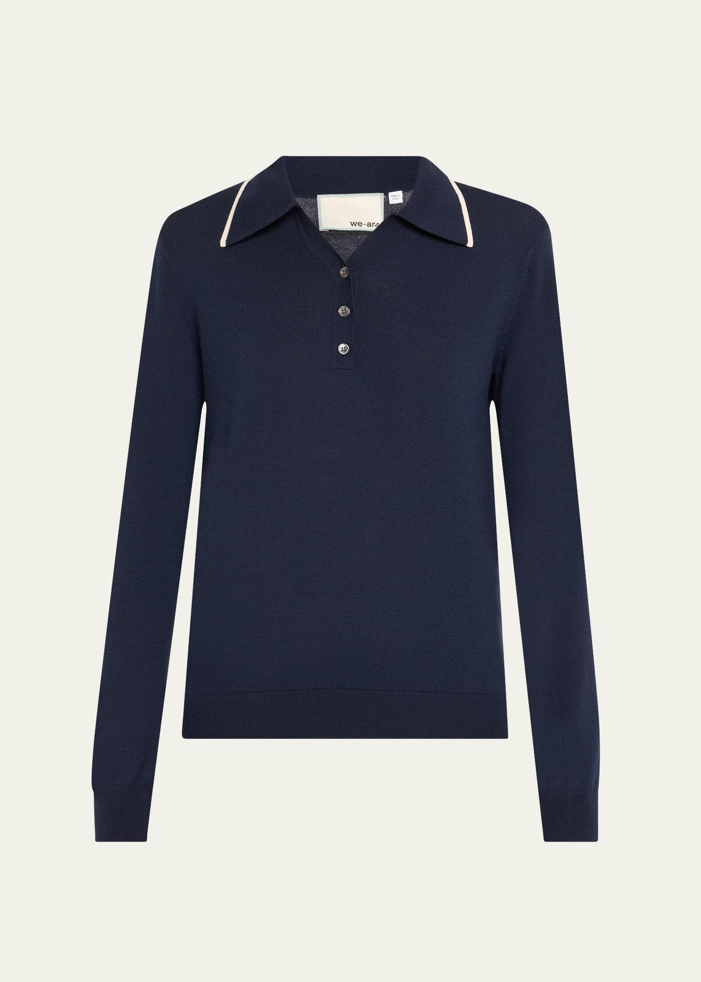 the varsity polo sweater