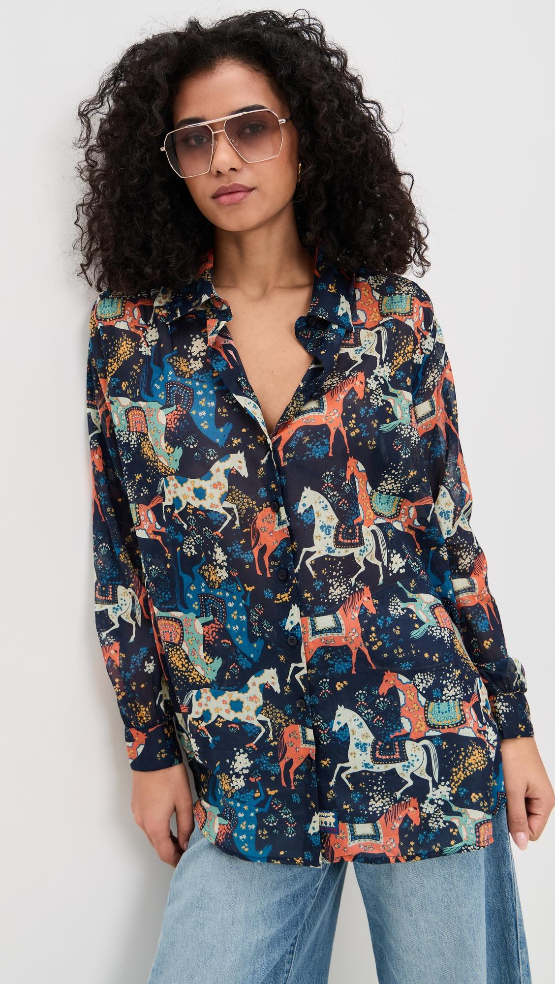 the veil button down