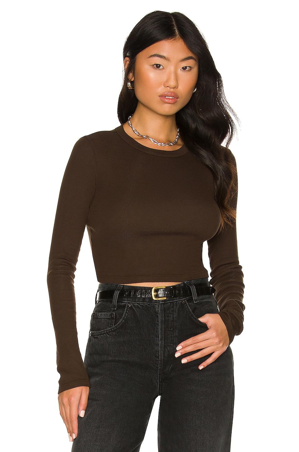 the verona crop shirt