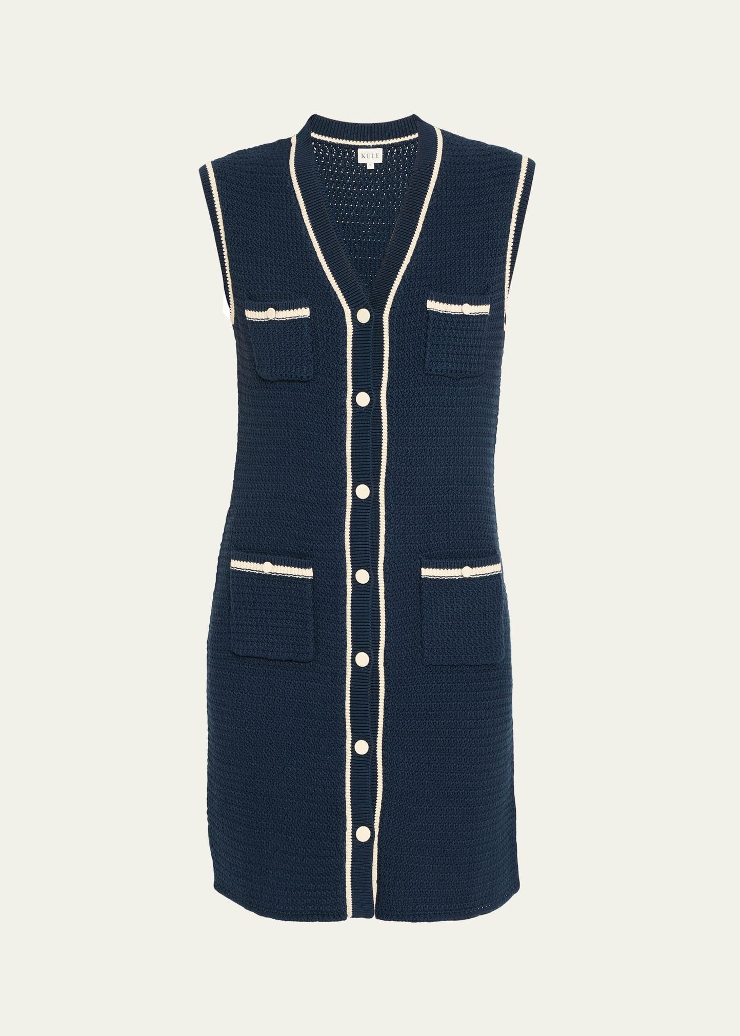 the virginie knit mini dress