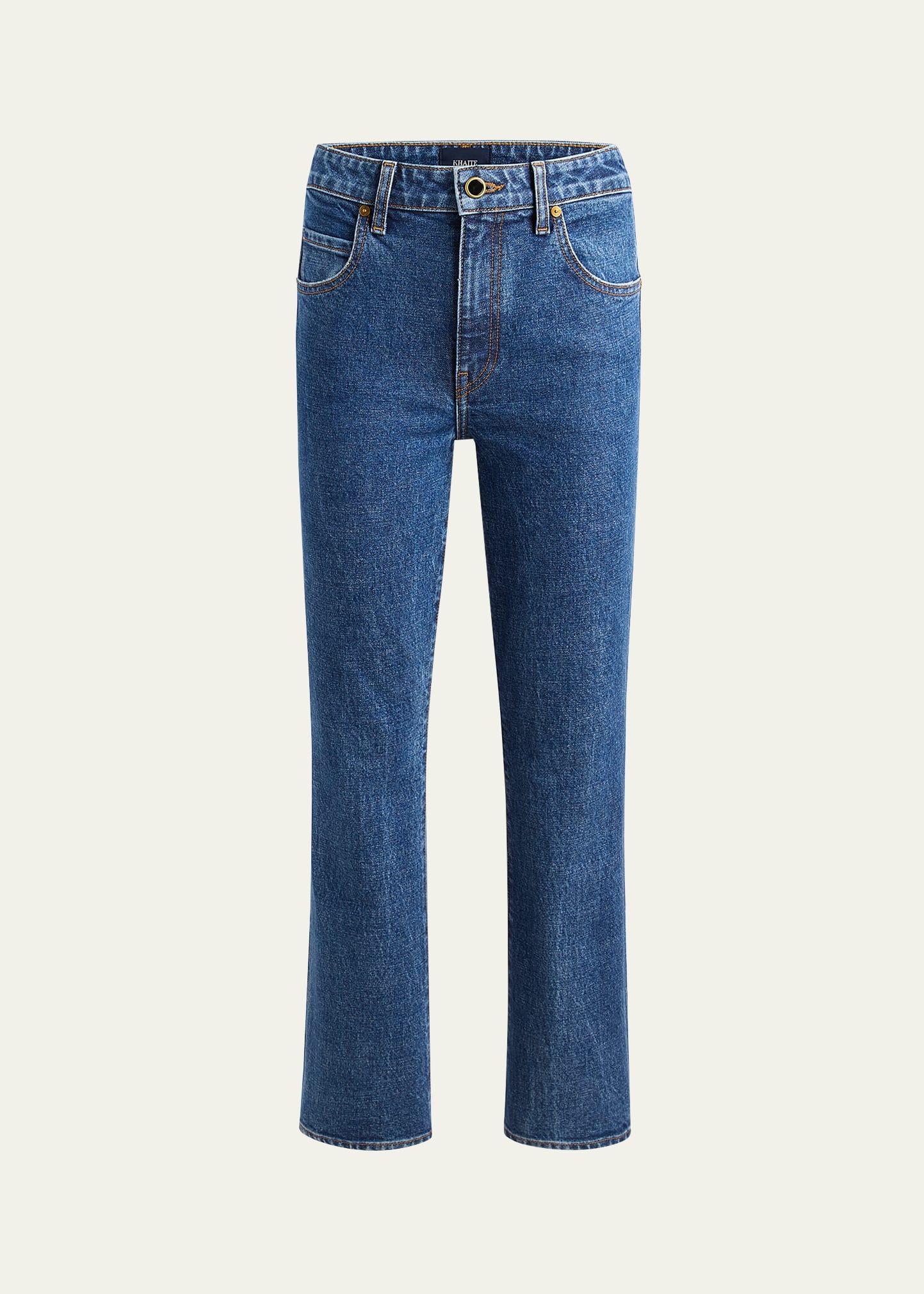 the vivian cropped boot-cut jeans